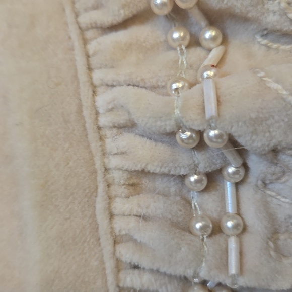 Manoush Unique Beaded/Ribbon Bow/Sequin Accent Skirt - Picture 4 of 13